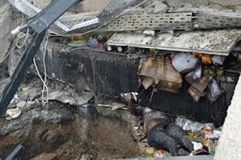 Ghana: El derrumbe de un centro comercial de cinco pisos