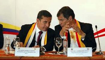 Ecuador y Perú fijan frontera marítima en el golfo de Guayaquil