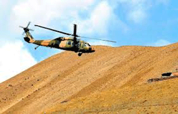 Mueren 17 soldados turcos en accidente de helicóptero