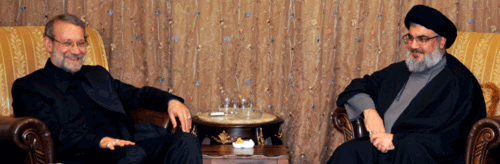 El Secretario General de Hezbolá recibe a Lariyani