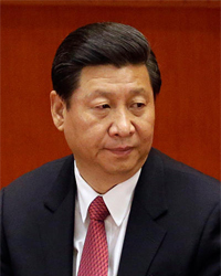 Los siete miembros de la c&uacutepula del Partido Comunista en China