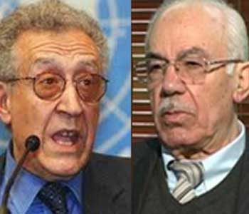 Brahimi promete a la oposici&oacuten interna siria trabajar por un consenso internacional