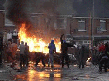 Regreso de la violencia a Irlanda del Norte