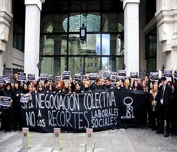 Un detenido, a consecuencia de la llamada “marcha f&uacutenebre” en Madrid