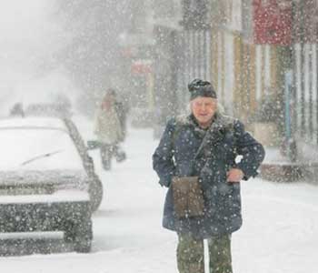 La ola de frio en Rusia