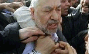 Incendio en el santuario de Sidi Bousaid el Beji