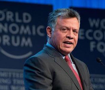 Rey jordano revalida apoyo extranjero a terroristas en Siria