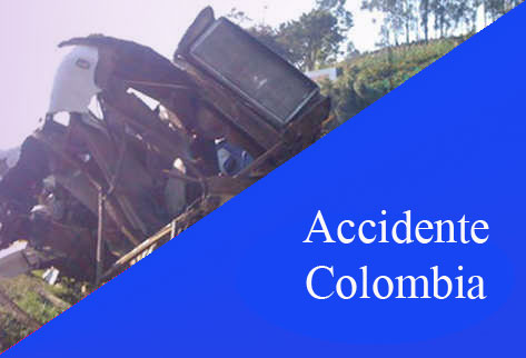 Reportan 138 accidentes viales en Colombia