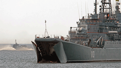 Rusia comienza una demostración de fuerza frente a las costas de Siria