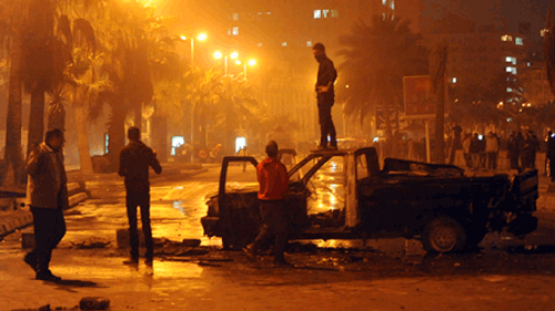 Arden la Corte Penal de Alejandría en Egipto