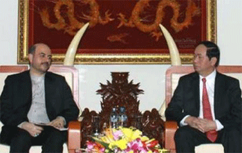 Ministro vietnamita declara 2013, año de la amistad entre Irán y Vietnam