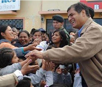 Sondeo de la elecci&oacuten de ecuador