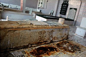 Incendio en el santuario de Sidi Bousaid el Beji