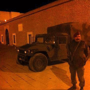 Incendio en el santuario de Sidi Bousaid el Beji