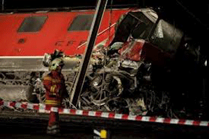 Suiza: Choque de dos trenes de pasajeros