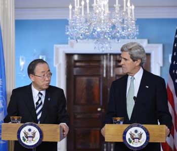 Ban y Kerry ignoran represi&oacuten policial en Bahréin
