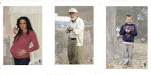 Policía de EE.UU. usa imágenes de embarazadas y niños como blancos de tiro