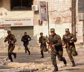 Ejército sirio realiza operaciones militares en Damasco y Alepo