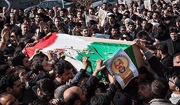 Teherán se despide del mártir Joshe Nues