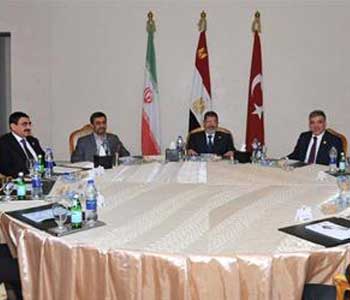 Los Presidentes de Ir&aacuten, Egipto y Turqu&iacutea instan a poner fin a la crisis Siria con prontitud
