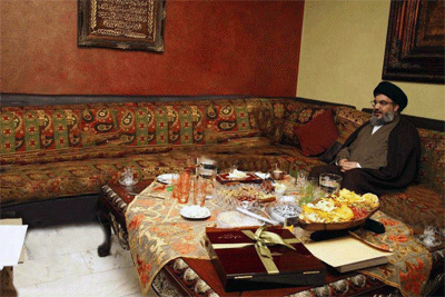 Nasrolá goza de buena salud y no ha abandonado el país