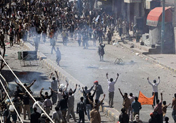 Quinto día consecutivo de enfrentamientos en Yemen