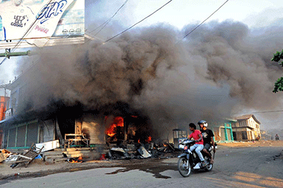 La ONU alerta del riesgo de extender la violencia sectaria en Birmania