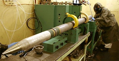 Armas de destrucción masiva traídas de Libia y usadas en Siria