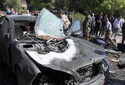 Premier sirio objetivo de un atentado terrorista