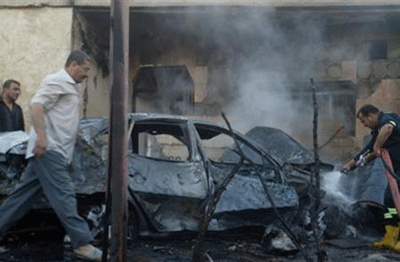 Triple atentado en Iraq