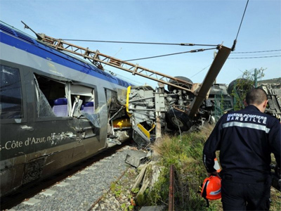 Accidente ferroviario en Francia