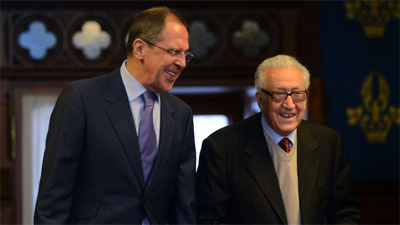 Lavrov da por probable la dimisión de Brahimi