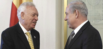 España cede ante las exigencias de la entidad sionista