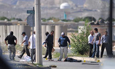 Enfrentamientos entre policías y hombres armados en México