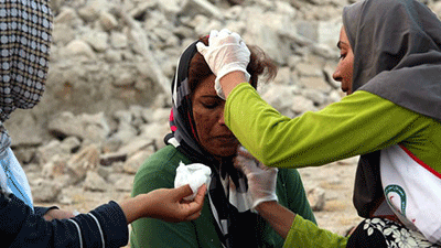 Ascienden a 37 los muertos en el terremoto en el sur de Irán