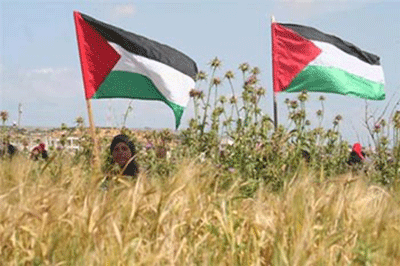 Los palestinos conmemoran el Día de la Tierra Palestina