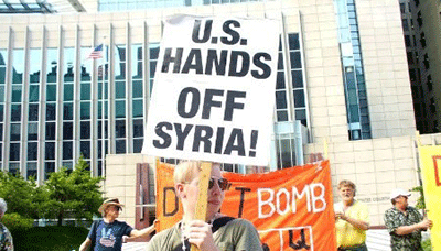 Los estadounidenses se oponen a una intervención militar en Siria