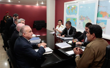 Reuniones en Venezuela para restaurar la paz y la estabilidad