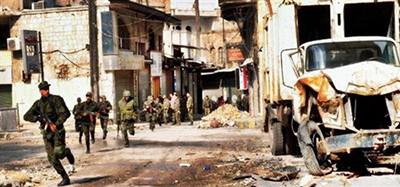 La ciudad asediada aguarda el gran asalto