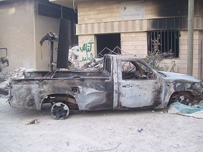 Alahednews entra en la ciudad devastada de Quseir