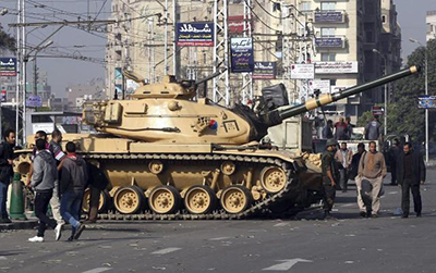 La joven democracia en Egipto está en peligro