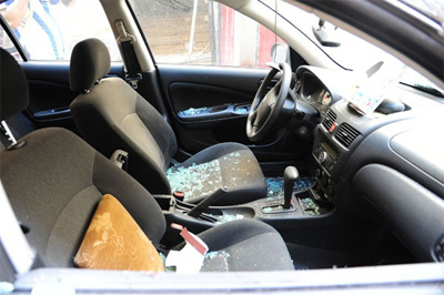 la explosión de dos bombas en una plaza del centro de Damasco