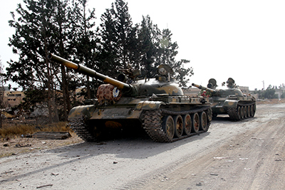 El ejército sirio lanza una amplia ofensiva en Alepo