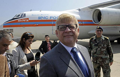 Rusia envía ayuda a los refugiados palestinos en Siria