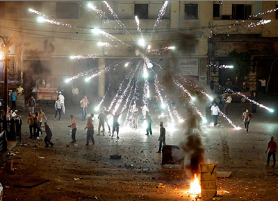 Choques entre policía y partidarios de Mursi en El Cairo