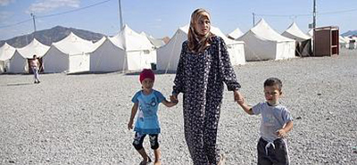 La vida de los sirios en campos de refugiados en Turquía
