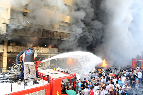 Explosiones vuelven a sacudir en la periferia sur de Beirut