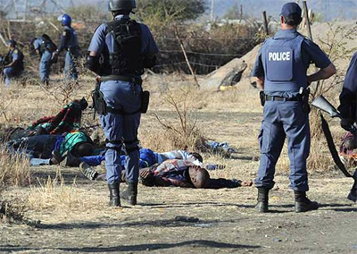 Sudáfrica: Trabajadores realizan huelga laboral