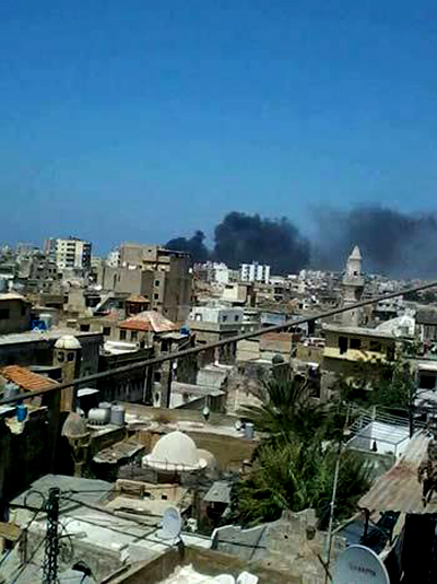 Dos potentes explosiones en Trípoli, norte de Líbano