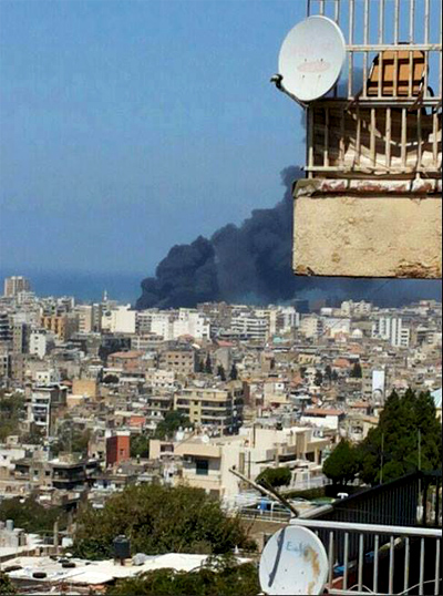 Dos potentes explosiones en Trípoli, norte de Líbano